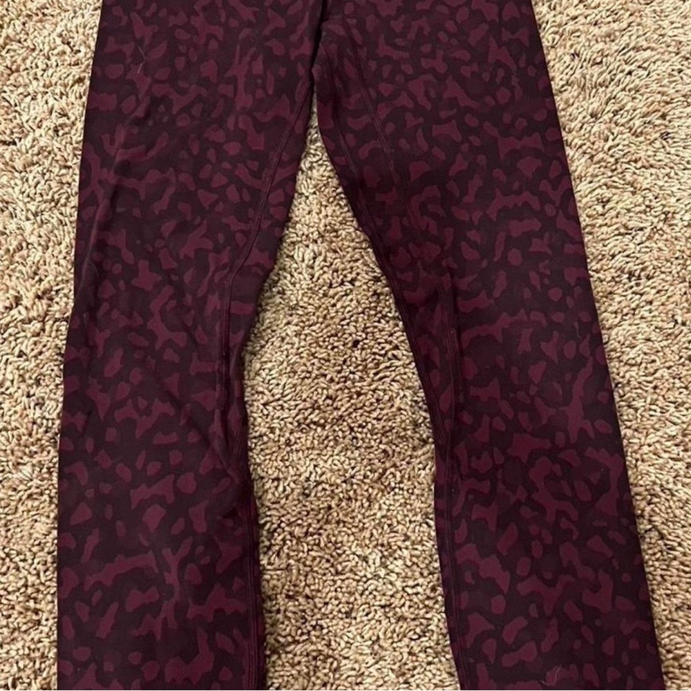 Lululemon leopard print leggings